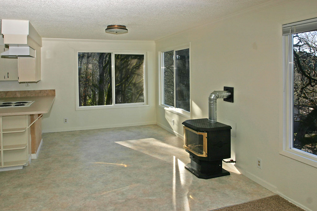 Dining area from living